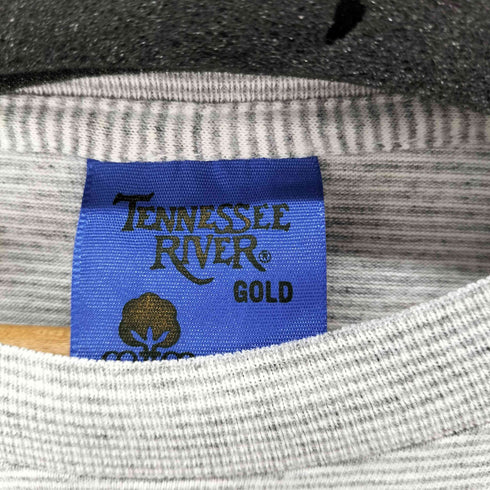 テネシーリバー TENNESSEE RIVER 90S フロントプリント S/S ボーダー Tシャツ メンズ import:XXL